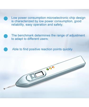 Automatic EarPoint Detector Pen - Health Reflection Acupressure Aid User-Friendly & Sensitive Point Locator - Buy Online on GoSupps.com