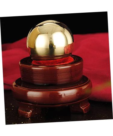 Gleavi 6 StK Gymnasikball Portable Brass Fitness Massage Balls for Hand & Body Ideal for Sports & Relaxation - Buy Online on GoSupps.com