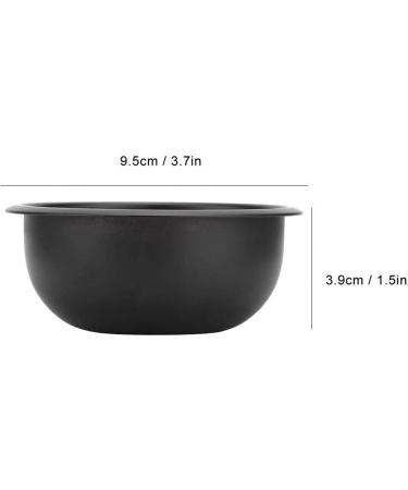 Uxsiya Portable Shaving Bowl for Men | Face Cleaning & Mustache Care | Smooth Beard Essentials | Black - Buy Online on GoSupps.com