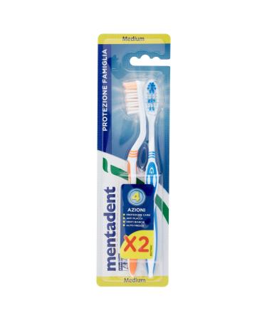 Mentadent toothbrush plus duo