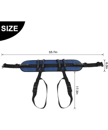 YHK Leg Loop Gait Belt with 6 Handles - Adjustable Safety Assist Device for Seniors & Limited Mobility - 500 lbs Support - Quick Release Buckle - Buy Online on GoSupps.com