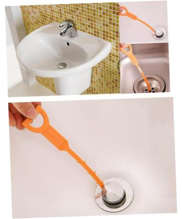 Homoyoyo Drain Cleaning Tool 3pcs Drain Water Pipe Scavengers Drain Hair Drain Clog Remover - Buy Online on GoSupps.com