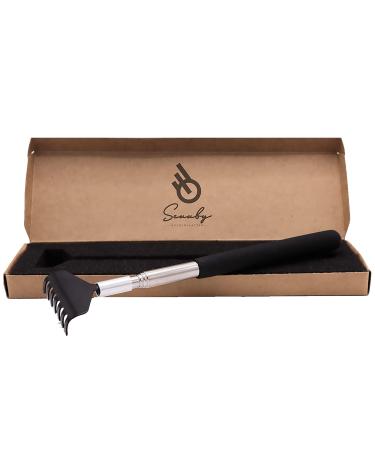 SCUUBY back scratch made of high -quality stainless steel i tangible handle i back scratch pull -out to 68cm i telescopic back scratch I scratch -hand back scratch i back scratcher