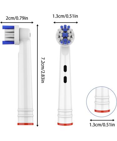 THISONG Ultra Flexisoft Electric Toothbrush Replacement Heads - 12 Pack Soft Bristles for Precision Cleaning - Compatible with Oral B Electric Toothbrush - Buy Online on GoSupps.com