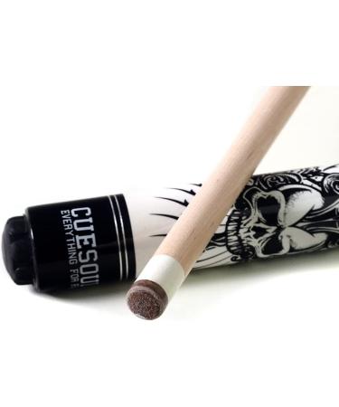 CUESOUL Rockin Series G407 Pool Cue Stick Kit - 57 inch, 19/20/21 oz, 1/2 Maple - 21oz - Buy Online on GoSupps.com