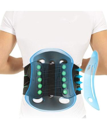 Buy Indian Lumbar Support Belt - Pain Relief for Sciatica Herniated Disc & Spinal Issues - Comfortable Back Support for Men & Women - Buy Online on GoSupps.com