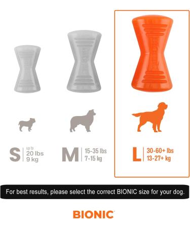 Shop Bionic Bone - Durable 15cm Dog Toy for Aggressive Chewers | International Shipping Available - Buy Online on GoSupps.com