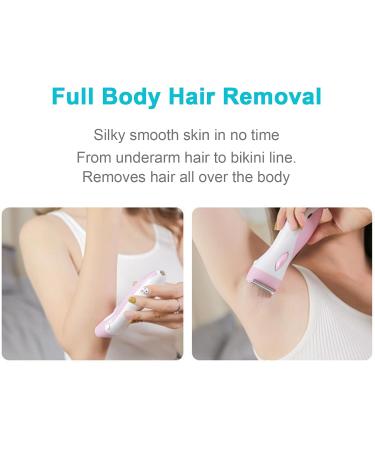 Layhou Lady Hair Trimmer - Cordless Shaver for Intimate Areas & Armpits | Washable Wet & Dry Epilator - Buy Online on GoSupps.com