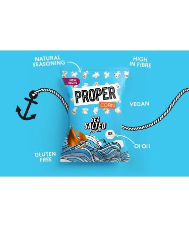 Propercorn Lightly Sea Salted Popcorn 70g - Buy Online on GoSupps.com