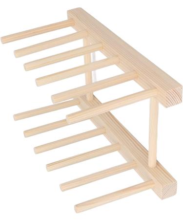 Display Stands Wooden Display Stand for Nail Art Elegant Board Easel with Stable Flat Plate Stand for Photos Frames Artworks - Buy Online on GoSupps.com