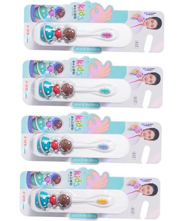 Buy Soft Bristle Toothbrush for Kids | Cartoon Astronaut Toddler Toothbrush in Blue - Gentle & Effective Cleaning - Buy Online on GoSupps.com