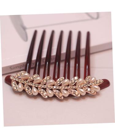 CANIGHT Decorative Hair Combs for Women Rhinestone Hair Combs Formal Hair Accessories for Women Bridal Headpiece Bridal Hair Comb Bridal Hair Pin Hair Clips for Bangs Bride Rhinestones - Buy Online on GoSupps.com