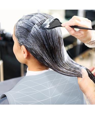 Kexpery Silicone Hair Cutting Guide Collar Waterproof Rubber Neck Wrap Neck Guard with Guidelines Salon Hairdressing Hair Cutting Pad for Hair Stylist (Grey) - Buy Online on GoSupps.com