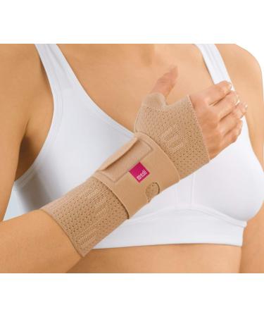 Medi Manumed Active Knit Wrist Support Right (Sand) Small