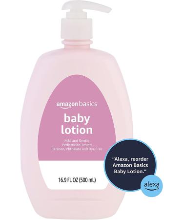 Amazon Basics Baby Lotion 16.9oz - Mild & Gentle 1-Pack (Formerly Solimo) - Buy Online on GoSupps.com