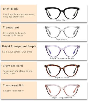 Shop Dollger Blue Light Filter Glasses - TR90 Cat Eye Frames for Men & Women | UV Protection & Anti-Dizziness - Buy Online on GoSupps.com