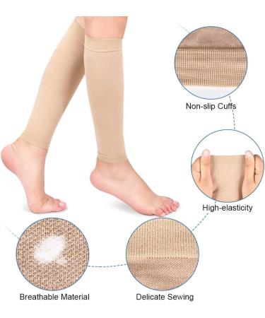Calves Compression Stockings for Women & Men - 20-30mmHg Gradient Support for Varicose Veins | Medical Compression Socks - Buy Online on GoSupps.com
