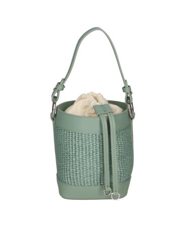 FELIPA Women's Handbag Bucket Bag One Size Mint