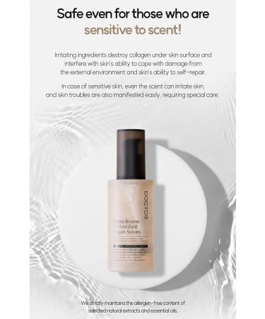 DOCTOB Pepta-Biome Antioxidant Vegan Serum- Deep Hydration Anti-Aging Reduces Redness & Acne Smoother Youthful Skin 50ml / 1.69 fl.oz - Buy Online on GoSupps.com