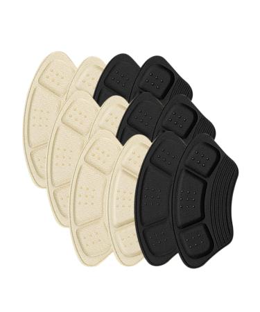6 Pairs Non-Slip Heel Stickers Heel Pads for High Heels Wear-Resistant Heel Liners Heel Cushions for Back of Heel Shoes Cushion Affixed Care Heel Grips Particles Replaceable1176