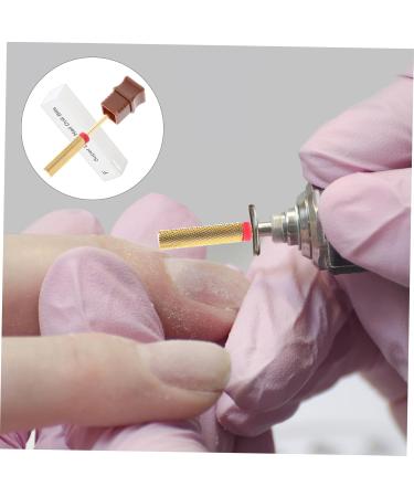 Ipetboom Acrylic Nail Drill Bits Drill Bits Nail Manicure Accessories Manicure Supplies Grinding Head Set Super Long Tungsten Steel Nail Bit - Buy Online on GoSupps.com