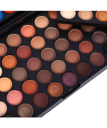 120 Colors Mini Eyeshadow Powder Palette - Anggrek Matt & Shimmering Waterproof Eye Makeup Set - Buy Online on GoSupps.com