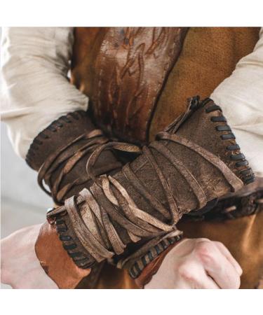 Buy Arm Guard Set - Breathable Retro Cosplay Costume Gear | Windproof Protective 3pcs Multicolor - Buy Online on GoSupps.com