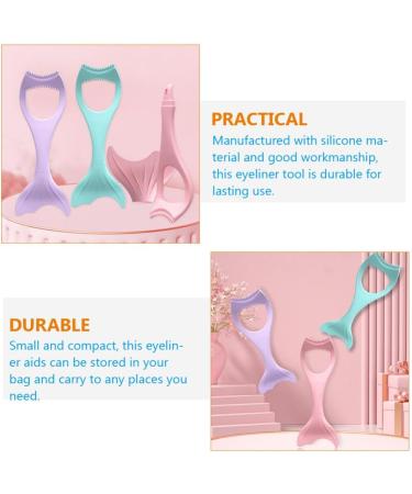 POPETPOP Mascara Brush Eye Shadow Guide Tool Tools Cat Eyeliner Major Protective Cover Girl Pink - Buy Online on GoSupps.com