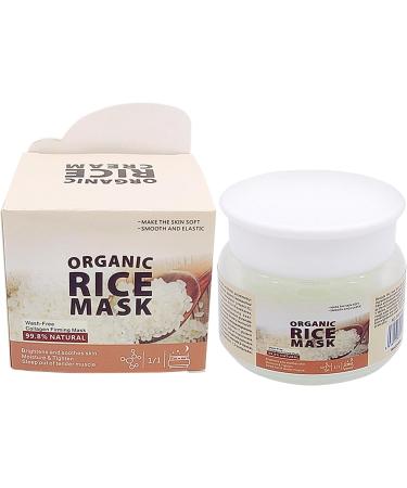 Leavein Face Mask rinsefree facial whitening gel with raw rice porridge travel products for travel business trips home dorm vacation Novent - Buy Online on GoSupps.com