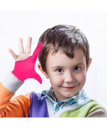 Thumb Sucking Guard Gloves for Kids | 4pcs Chewy Compression Gloves | Stop Thumb Sucking and Finger Biting | Ages 5-13 - Buy Online on GoSupps.com