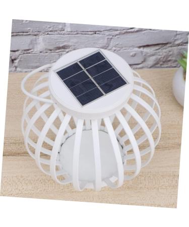 Outdoor Garden Lights LED Night Light Bulbs Outdoor Lantern Solar Deck Lights Solar Landscape Spotlights Garden Lights Solar Powered Lawn Lamp Solar Light Decorative Night Lights (White ) - Buy Online on GoSupps.com