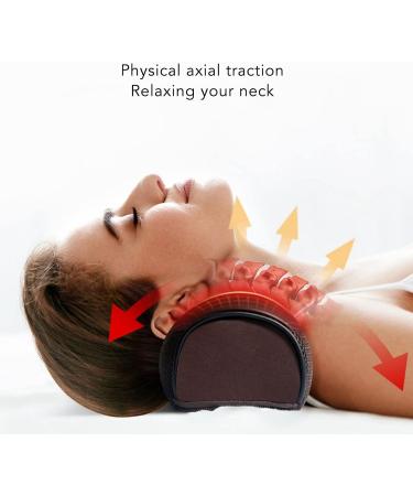 Shop Heated Neck Pillow - 3 Temperature Levels for Spine Restoration & Pain Relief | International Shipping Available - Buy Online on GoSupps.com