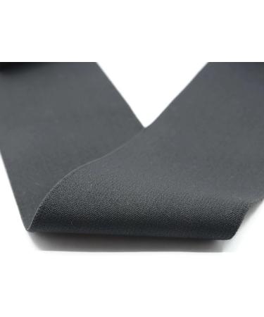 Strapcrafts Plush Black Waistband Elastic Band 4-inch Wide x 2-Yard | 73010 - Buy Online on GoSupps.com