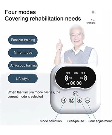 Electric Rehabilitation Robot Glove Finger Training Rehab Orthotics Training Gloves Stroke Hand Splint Assistive Gloves Training Equipment for Long Term Relief Lefthand Small - Buy Online on GoSupps.com