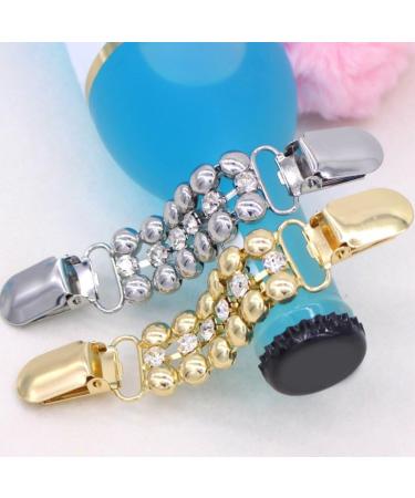 Bodhi200 Sweater Collar Clips | Silver Brooch & Scarf Clips for Women | Cardigan Accessories - Buy Online on GoSupps.com