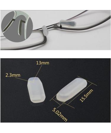 Babesa Non-Slip Silicone Nose Pads - Transparent Glasses Pads for Comfort | 1 Pair of Glasses & Sunglasses Accessories - Buy Online on GoSupps.com