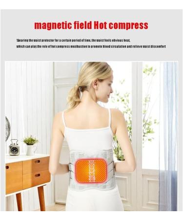 Tiiffy Lordosis Support Belt Breathable Back Pain Relief for Herniated Disc & Sciatica Self-Heating XXL for Men & Women - Buy Online on GoSupps.com