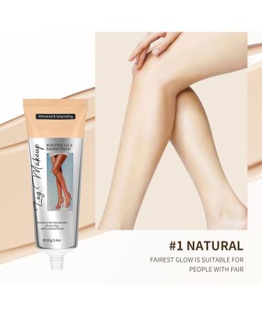 Waterproof makeup for the legs foundation for the legs body covering perfector for scars light texture emphasizes the shape of the legs natural color - Buy Online on GoSupps.com