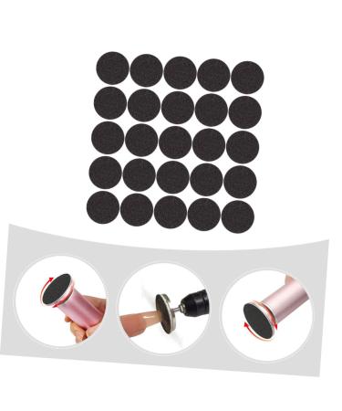 Gogogmee 1 Nail Polishing Sheets Foot Nail Trimming Tool Pedicure Accessories Exfoliating Grinding Pads Manicure Grinder Accessory Electric Grinder Accessories Manicure Grinding Slices 2x2cm Black - Buy Online on GoSupps.com