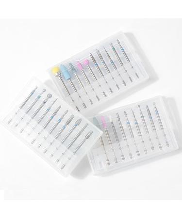 Nail Drill Heads Grinding Set Rotate Milling Cutter Manicure Pedicure Portable Tools for Exfoliating Grinding Polishing Nail Removing(C) - Buy Online on GoSupps.com