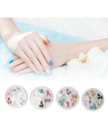 Nail Bear Accessories Nail Art ABS 8 Colors To Choose for Manicure Store for Nail Salon for Home for Manicure - Buy Online on GoSupps.com