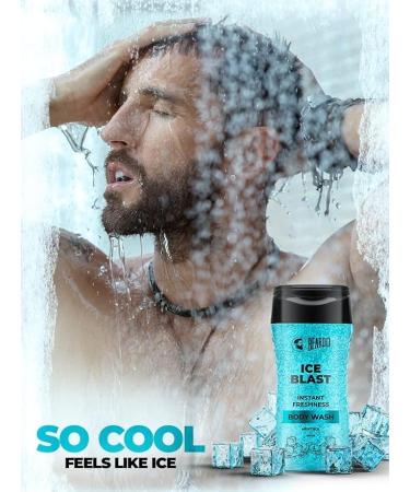 Ice Body Wash for Men | Instant Icy Cool Shower Gel | Refreshing 200ml Beat Summer Heat - Buy Online on GoSupps.com