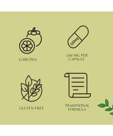 Garcinia Extract 500mg - 60 Vegetarian Capsules|Garcinia Cambogia| All Natural | 100% Vegan | Gluten-Free. Garcinia 60 Count (Pack of 1) - Buy Online on GoSupps.com