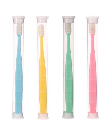 Healeved 12 pc wangan hair toothbrush soft toothbrushes for adult manual tooth cleaning bamboo coal-toothbrush bristles hairy toothbrush rejuvenated toothbrush for hairy pp prox child