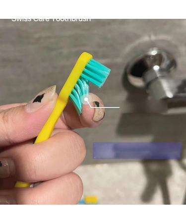 Soft Protective Toothbrushes for Sensitive Teeth - 10 Colorful Plastic Brushes | Extra Clean & Gentle Care | International Shipping - Buy Online on GoSupps.com