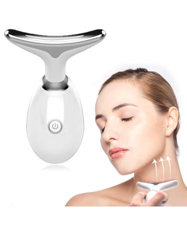 Anti Wrinkles Face Massager Face Sculpting Device Anti-Aging Facial Neck Eye Device for Women and Man (White)