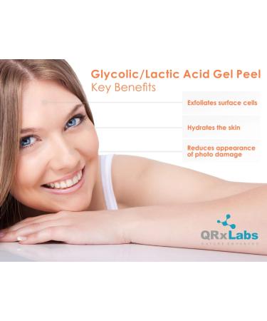 Glycolic/Lactic Acid 30/20 Gel Peel with Calendula, Chamomile & Green Tea Extracts - Professional Grade Chemical Face Peel - 1 fl oz - Buy Online on GoSupps.com