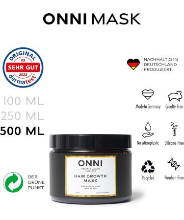 ONNI Organic Hair Growth Mask 500ml - Buy Online on GoSupps.com