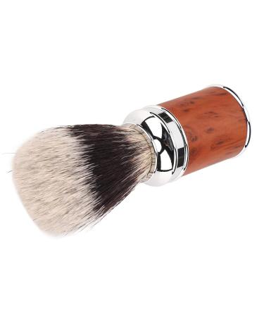 Professional Shaving Brush for Men | Soft Nylon Bristles | Beard Grooming Tool for Home & Barber Shop - Buy Online on GoSupps.com
