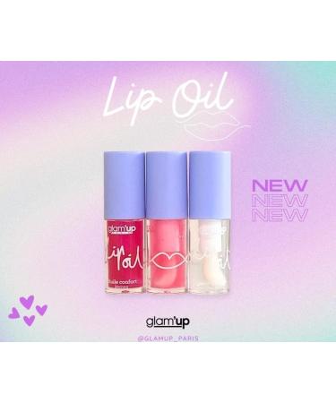  GLAM UP PARIS Glam'Up Paris Lip Oil - High Shine Hydrating Plumping Lip Oil - Lip Oil - Moisturising and Plumping - Non-Sticky Finish - Ultra Glossy Lips - Extra Large Applicator - Watermelon - Buy Online on GoSupps.com